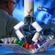 The 2-pound robot is minimally invasive and will allow surgeons to work remotely in space.